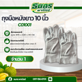 ถุงมือหนังท้องสั้น 10 นิ้ว รุ่น C01001 (เเพ็ค 1 คู่) ถุงมือหนังกลับ, ถุงมือหนังท้อง, ถุงมือหนังเชื่อม, ถุงมือเชื่อมเหล็ก